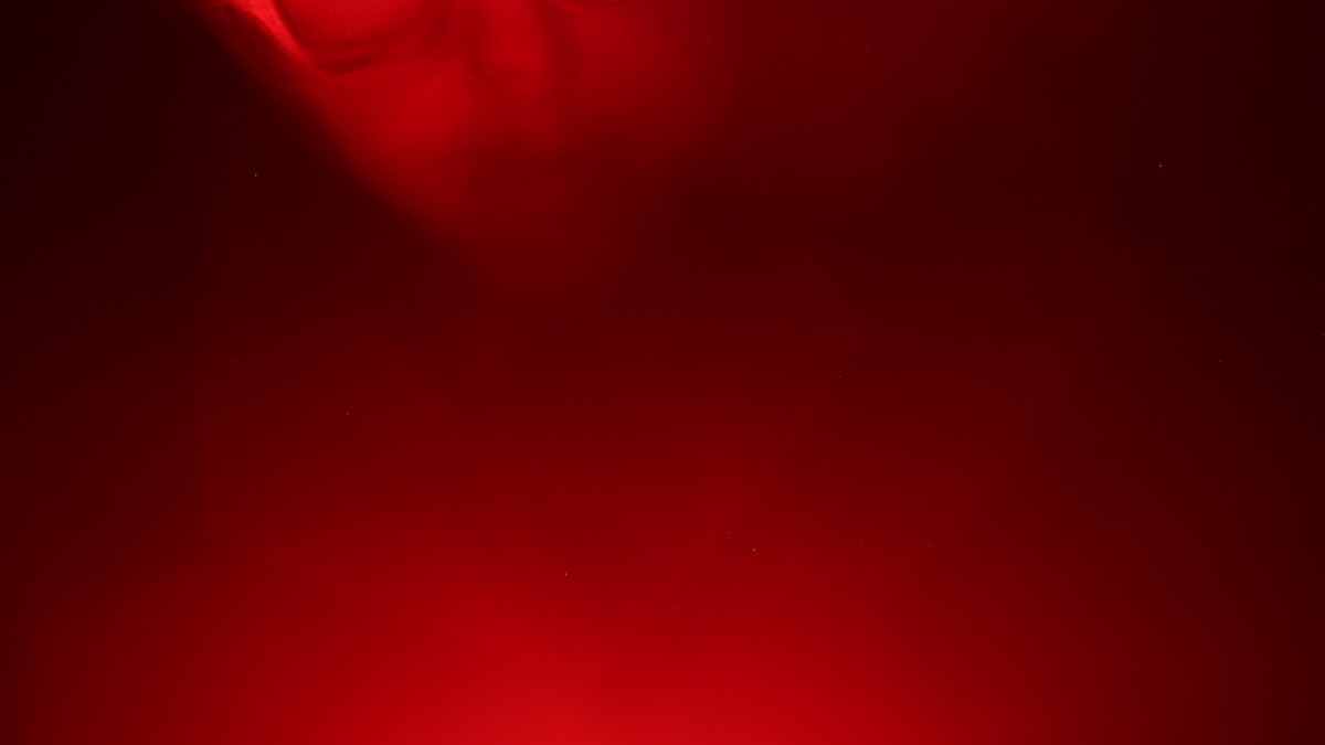 An abstract image in red and black.