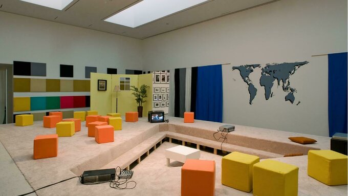 An install view of the exhibition.