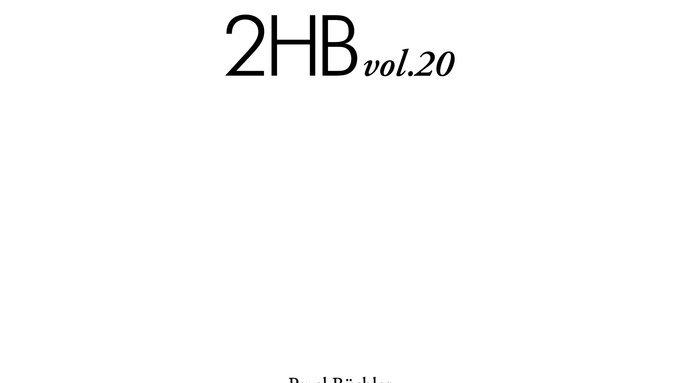 A white image with "2hb vol20" and "Pavel Bucher" written in the centre.